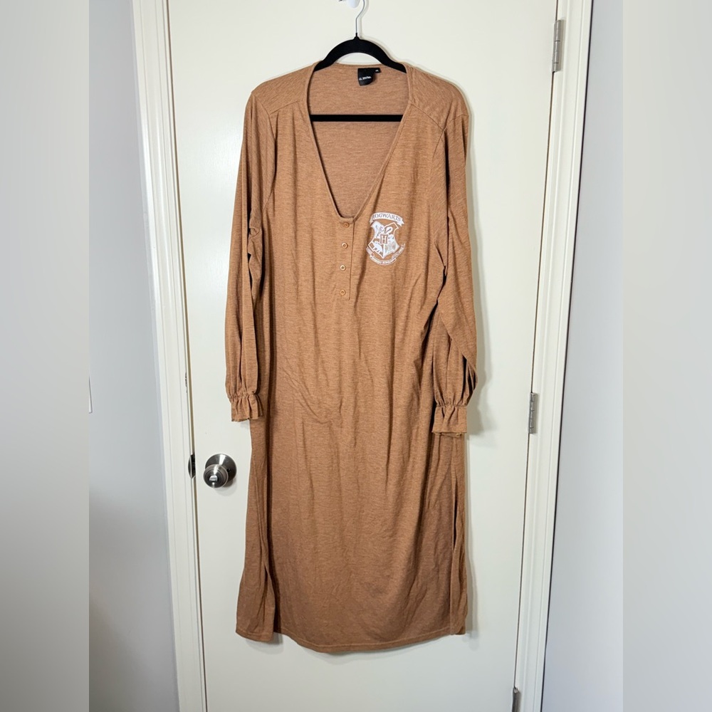 SHEIN‎ Women’s Harry Potter Brown Nightgown Plus Size 4X